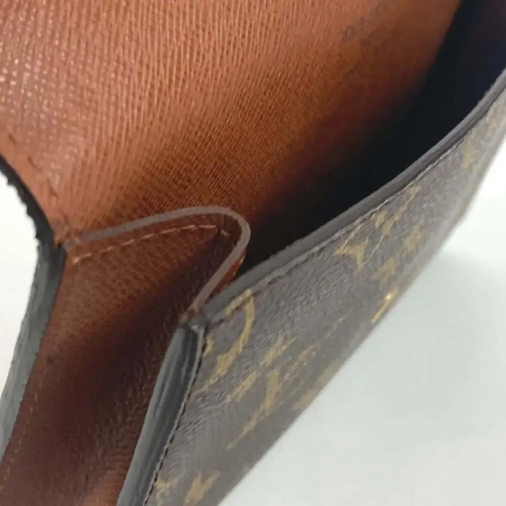LOUIS VUITTON Brown Monogram Canvas Hobo Bag